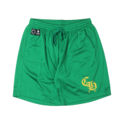 Chrome Hearts Mesh Warm Up Shorts Green