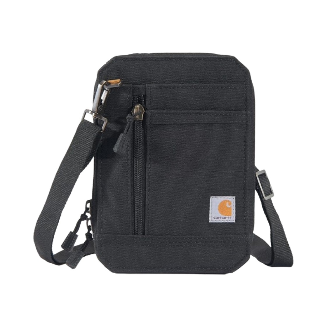 B0000396-00199 Carhartt Nylon Duck Crossbody Wallet Black