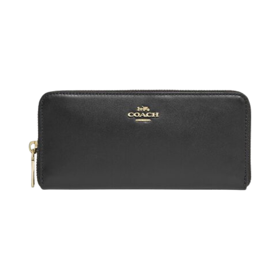 코치 슬림 아코디언 집 월렛 블랙(Coach Slim Accordion Zip Wallet Black) - 1