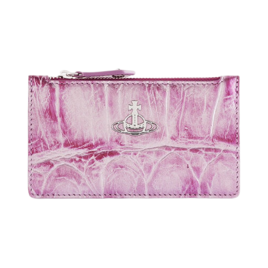 비비안 웨스트우드 티렉스 슬림 롱 카드 홀더 핑크(Vivienne Westwood T-Rex Slim Long Card Holder Pink) - 1