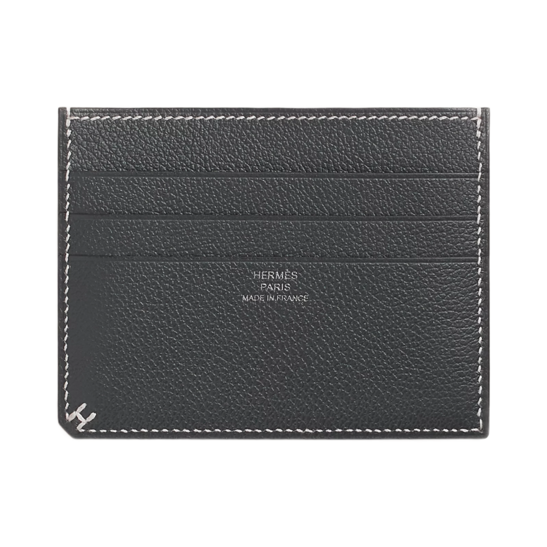 에르메스 H 셀리에 카드 홀더 에버컬러 & 그리 미스티(Hermes H Sellier Card Holder Evercolor & Gris Misty) - 2