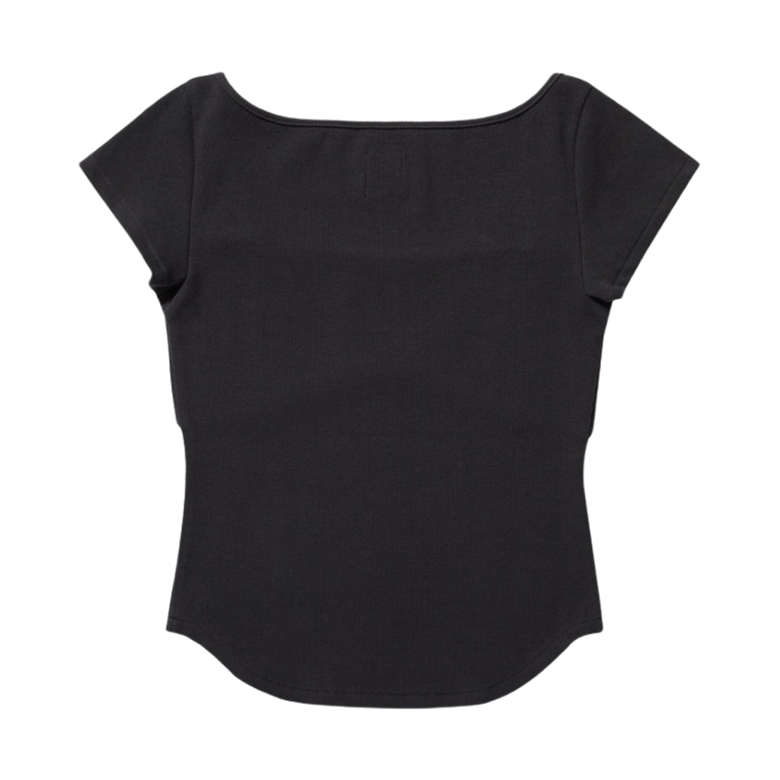 (W) 코이세이오 라운드 커버 티셔츠 차콜((W) Coyseio Round Cover T-Shirt Charcoal) - 2
