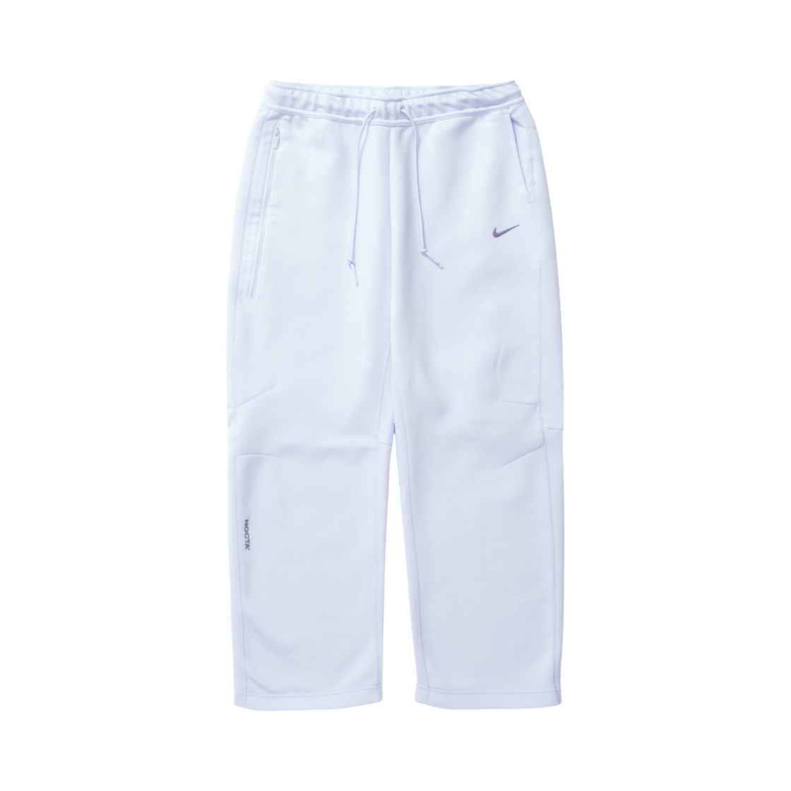 나이키 x 드레이크 녹타 테크 플리스 오픈 헴 팬츠 페일리스트 퍼플 (FD8460-568)(Nike x Drake Nocta Tech Fleece Open Hem Pants Palest Purple (FD8460-568))
