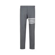 Thom Browne 4-Bar Low Rise Trousers Grey