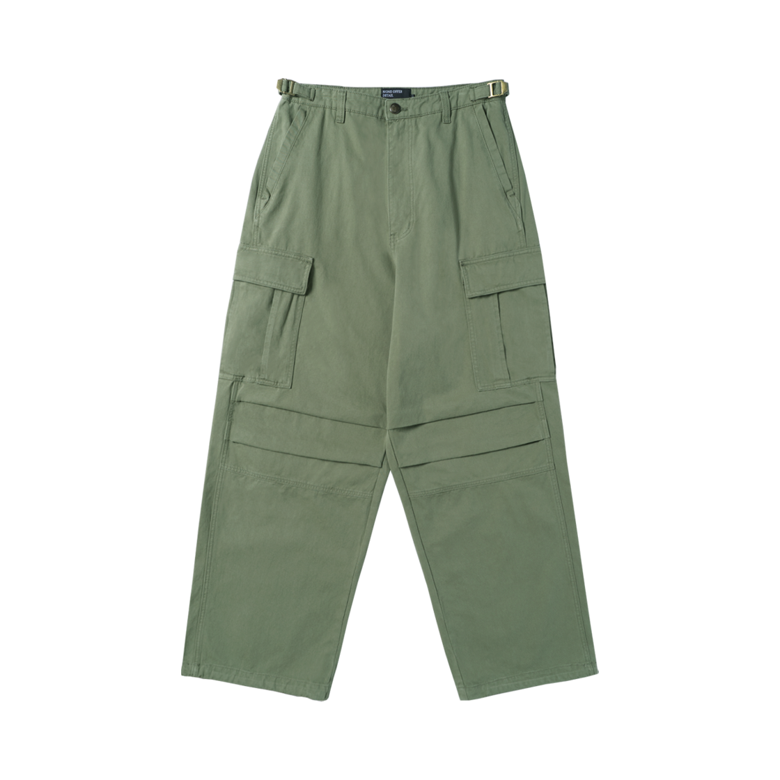 P00000BA2 NOD Stone Washed Cargo Pants Khaki