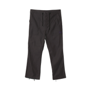 Needles String Fatigue Pants Back Sateen Black