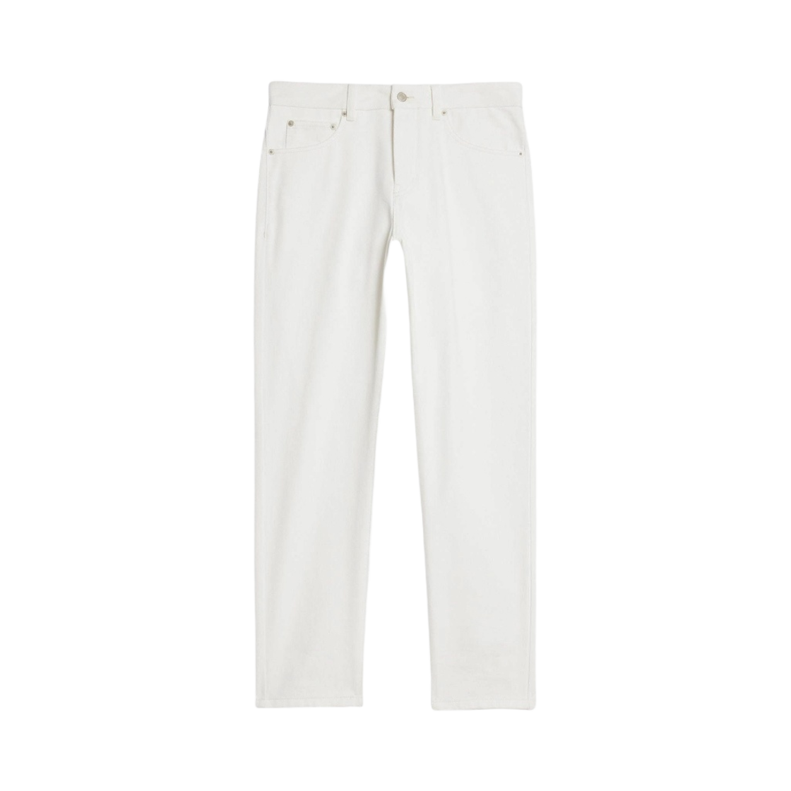 아미 테이퍼드 핏 팬츠 내츄럴 화이트(AMI Tapered Fit Pants Natural White) - 1