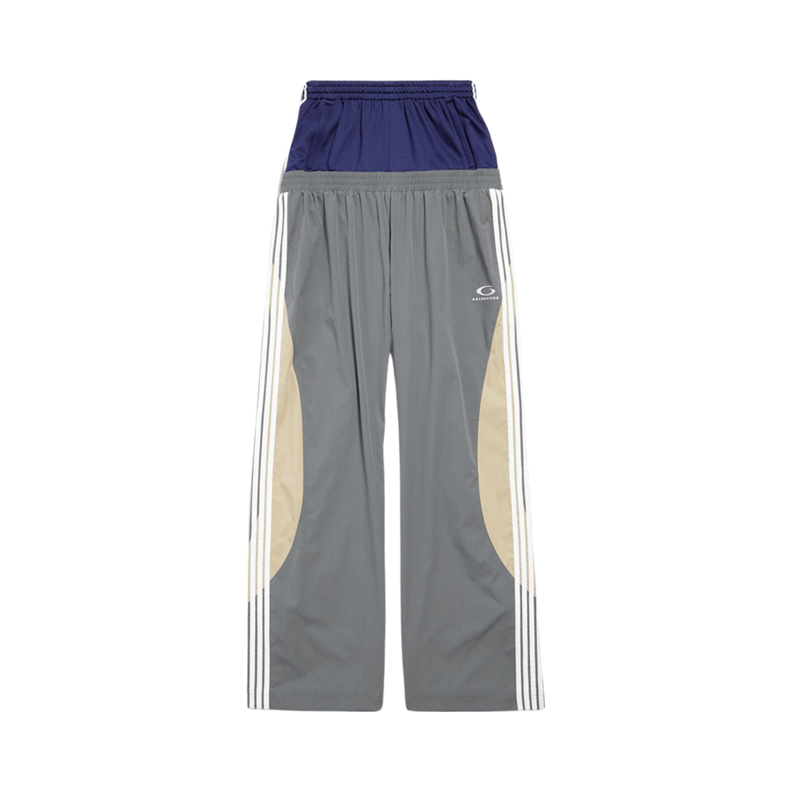 발렌시아가 컷 업 트랙수트 팬츠 다크 그레이