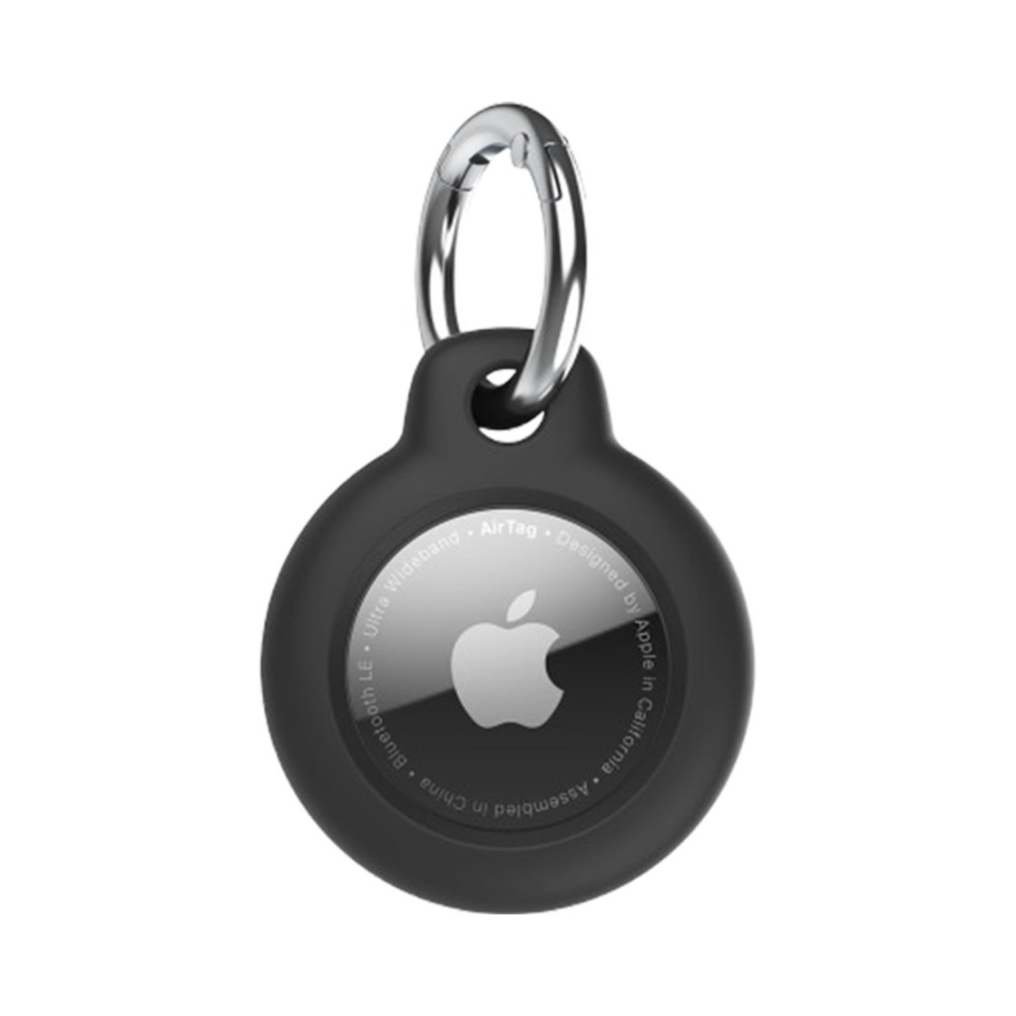 신지모루 에어태그 홀더 슬림 하드 프레임 케이스 블랙(SINJIMORU AirTag Holder Slim Hard Frame Case Black) - 1