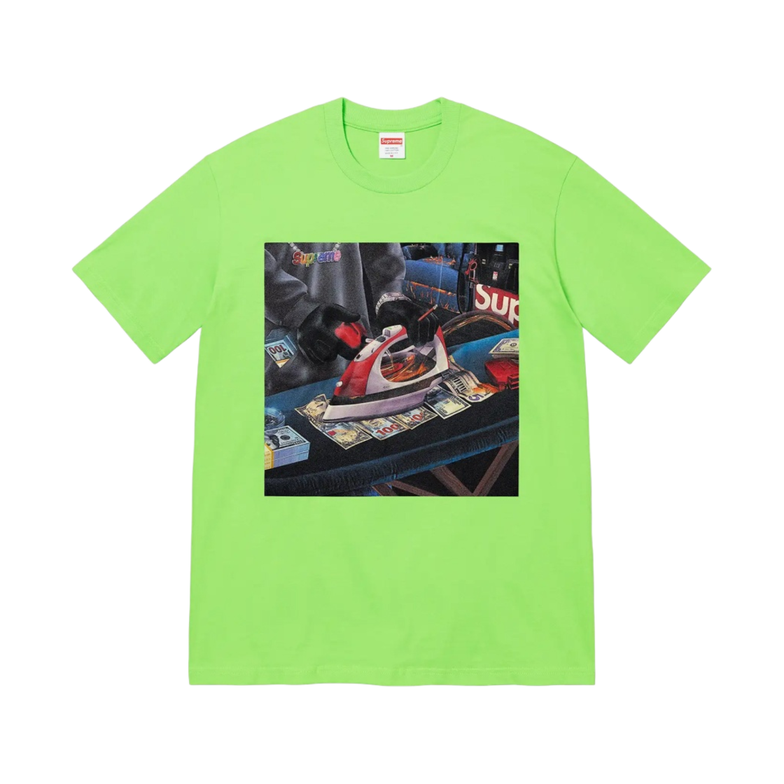 - Supreme Gas T-Shirt Lime - 22SS