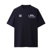 Iro Club De Paris Edition Cotton T-Shirt Navy