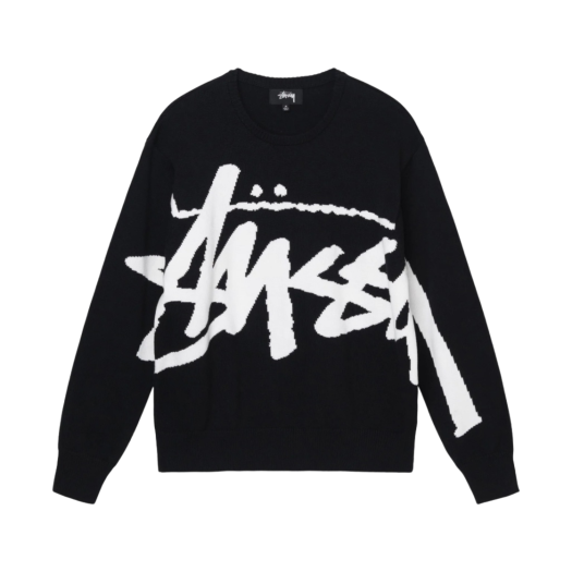 스투시 고딕 스웨터 블랙 | Stussy | KREAM