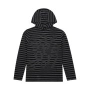 トップス SAFARISPOT 1/2 Ticketing Stripe Border TICKETING STRIPE BORDER TEE (GREY) - safarispot | 60% - Asian