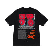 Stussy x Talking Heads Stop Remain in Light T-Shirt Black