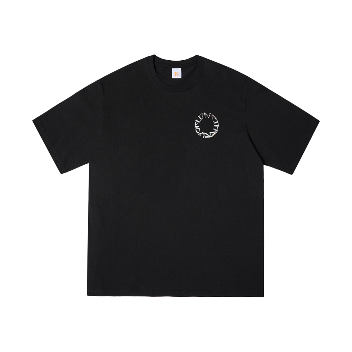 NTW-44 Netherworld Chrome Tee Black