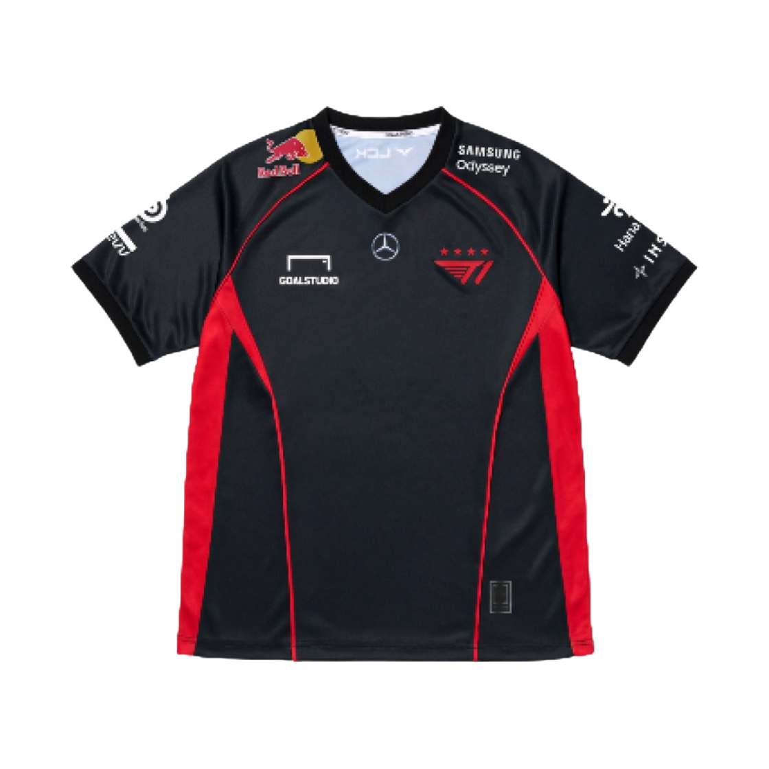 2024 티원 LCK 유니폼 저지 블랙 (논 마킹 버전)(2024 T1 LCK Uniform Jersey Black (Non Marking Ver.))