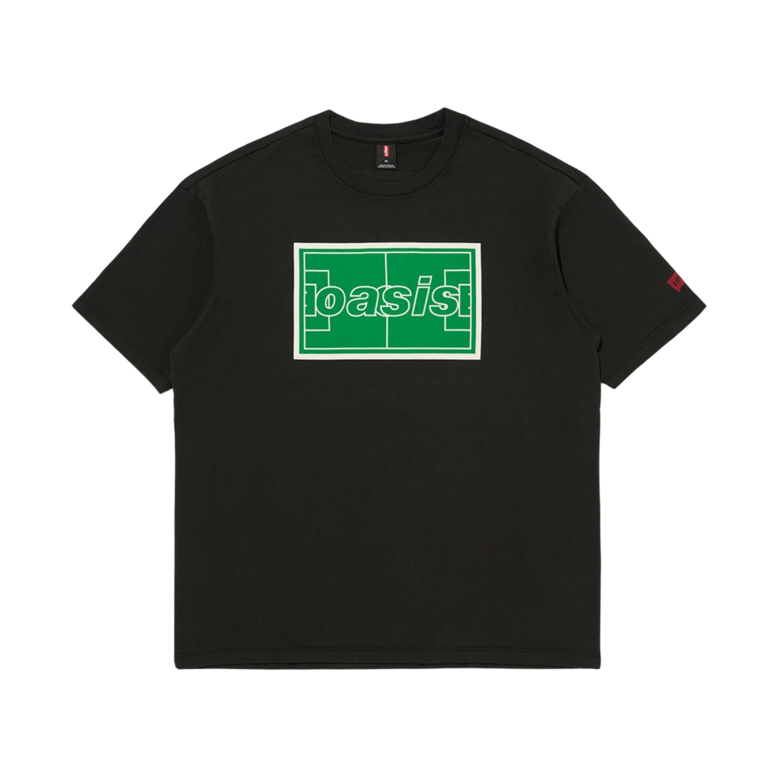 리바이스 x 오아시스 메인 로드 티셔츠 블랙(Levi's x Oasis Maine Road T-Shirt Black)