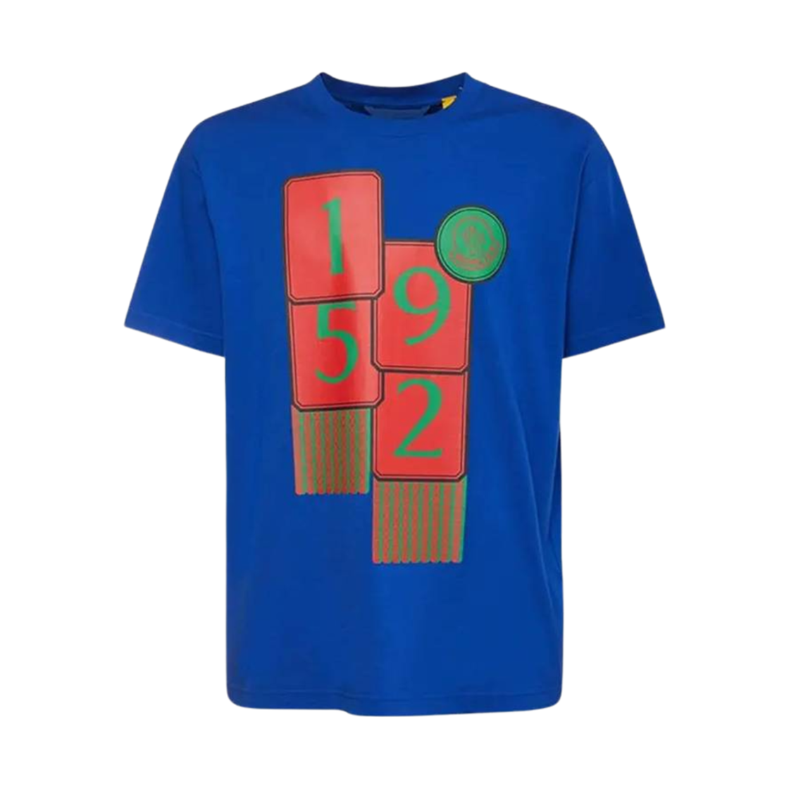H1-092-8C00004-829HP-76J Moncler Genius 1952 Logo Patch T-Shirt Blue - 22SS