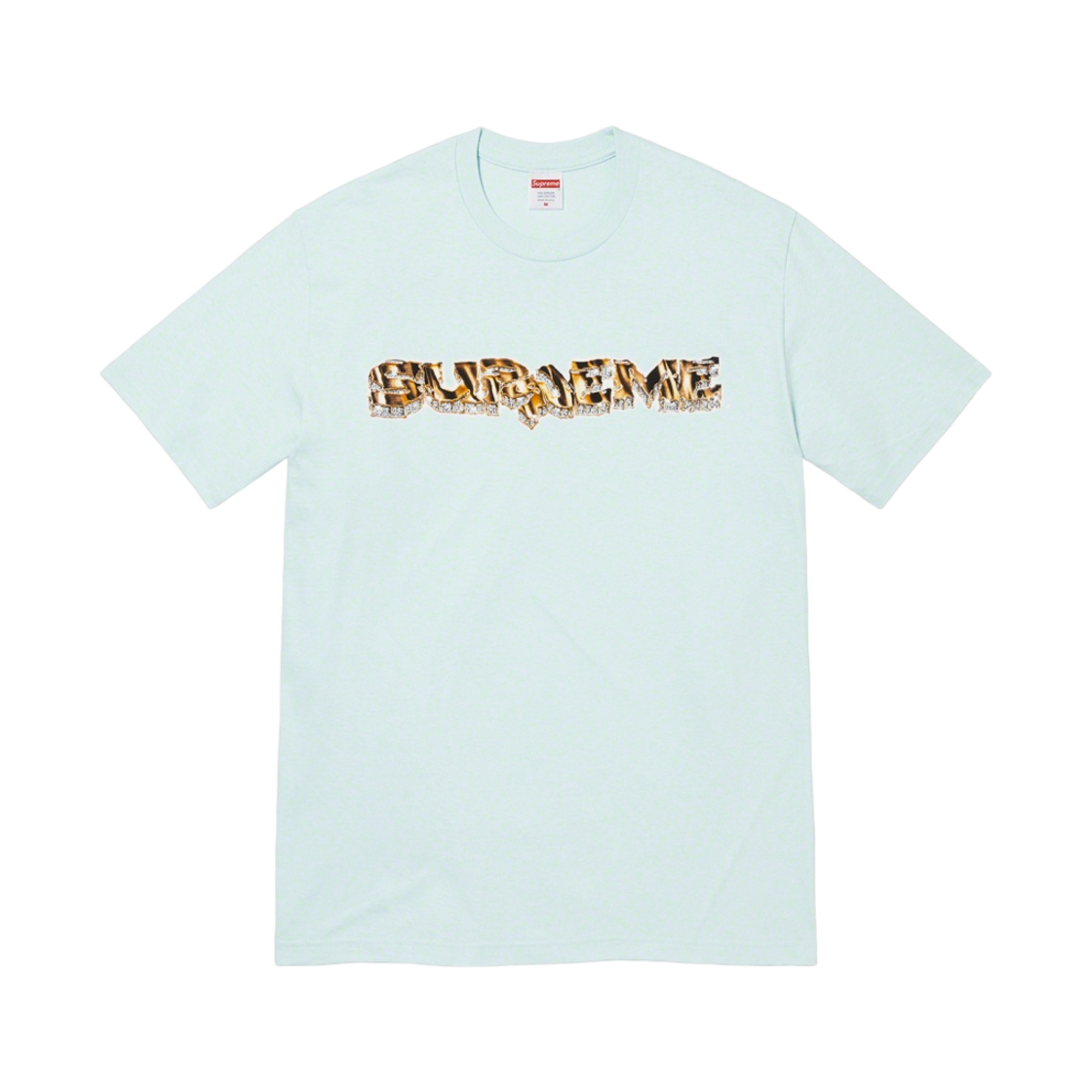 - Supreme Diamond T-Shirt Pale Blue - 21FW