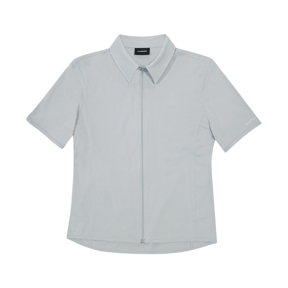 - (W) Jichoi Zip Shirt Sky Grey
