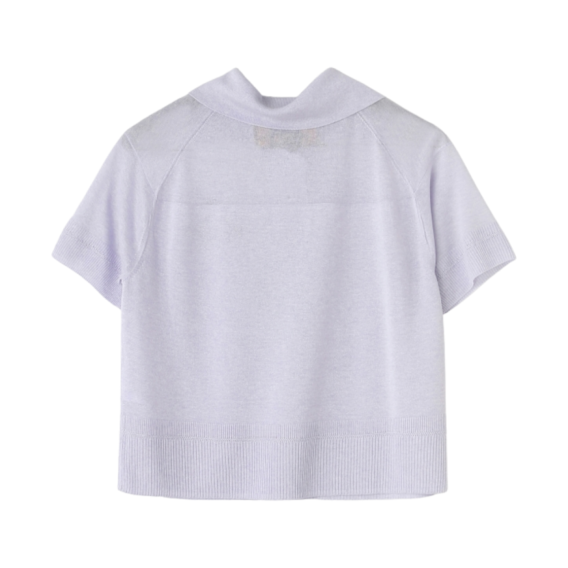 (W) 비비안 웨스트우드 앵글로매니아 풀오버 숏슬리브 니트 라일락((W) Vivienne Westwood Anglomania Pullover Short Sleeve Knit Lilac) - 2