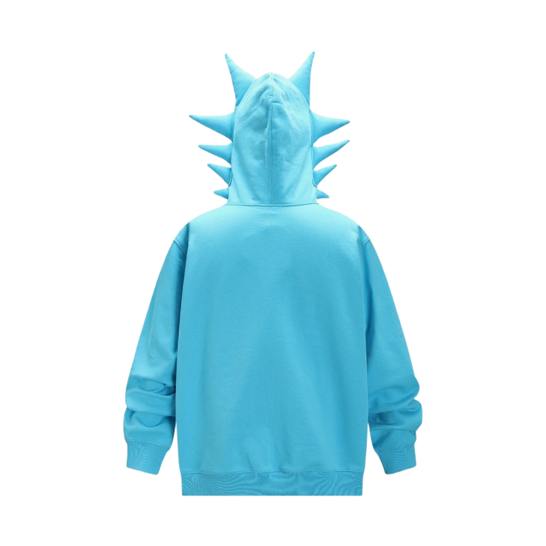 카카지 풀 집 후드 릭 앤 모티 릭 블루(Kakazzy Full Zip Hoodie Rick and Morty Rick Blue) - 3