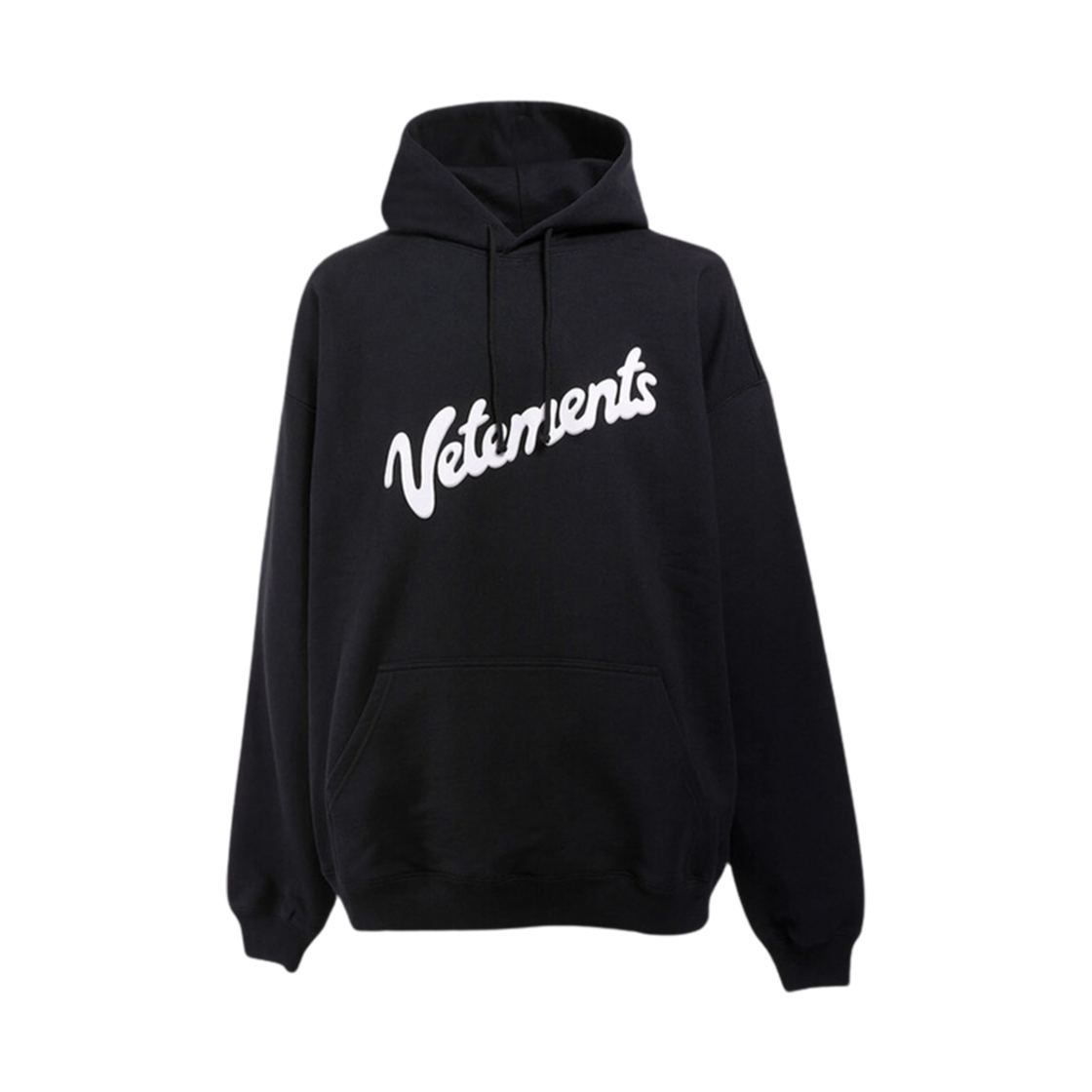 베트멍 스위트 로고 후디 블랙(Vetements Sweet Logo Hoodie Black)