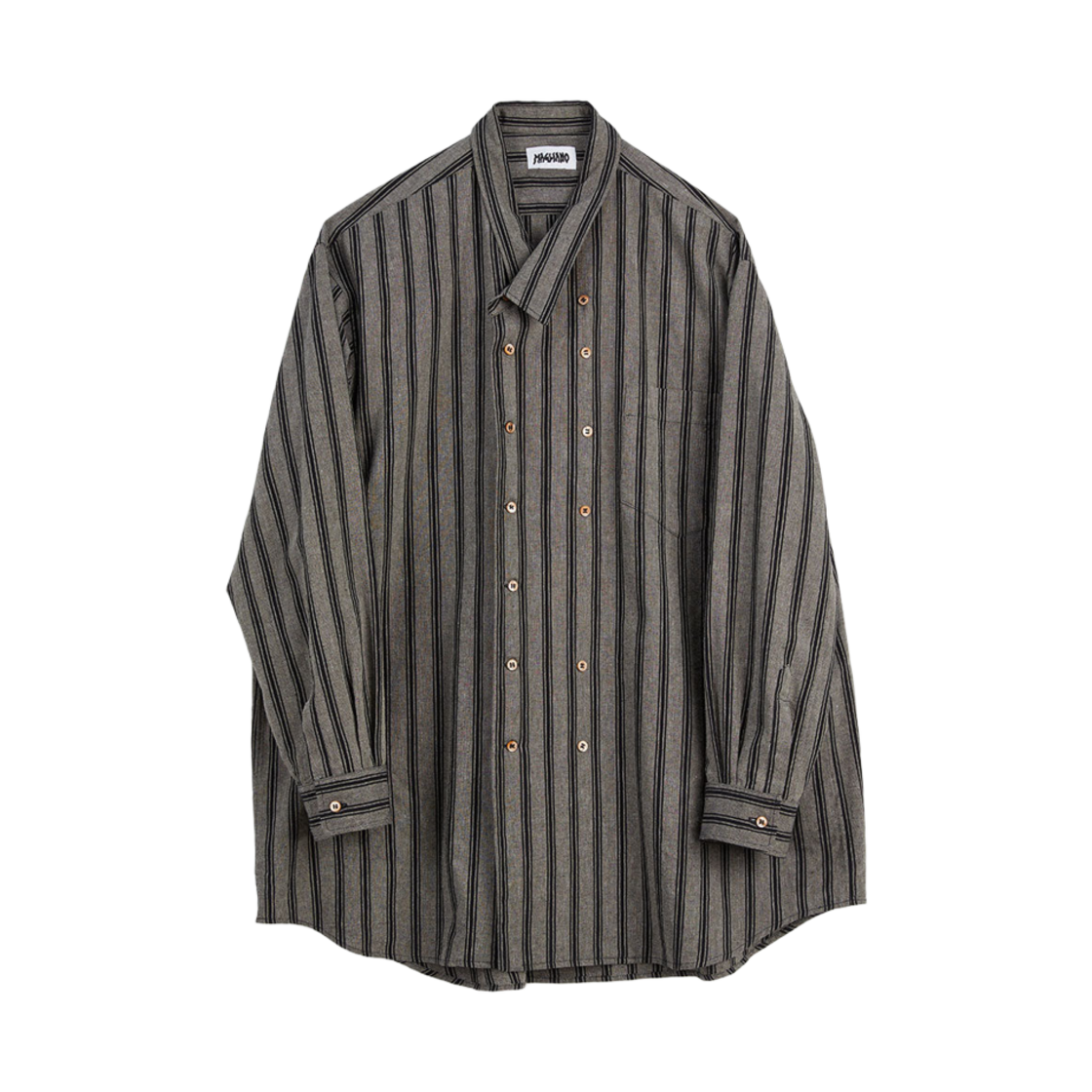 R28015716-63 Magliano Double Breasted Shirt Freak Grey