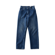 (W) Orslow 1040 High Waist Denim Pants Jasmin Denim Used Washing