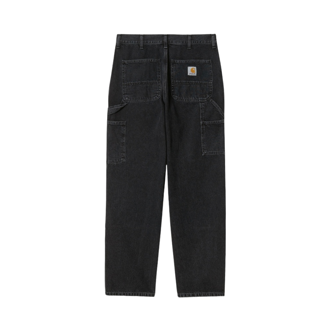 칼하트 WIP 페어필드 데님 더블 니 팬츠 블랙 스톤 워시드(Carhartt WIP Fairfield Denim Double Knee Pants Black Stone Washed) - 2