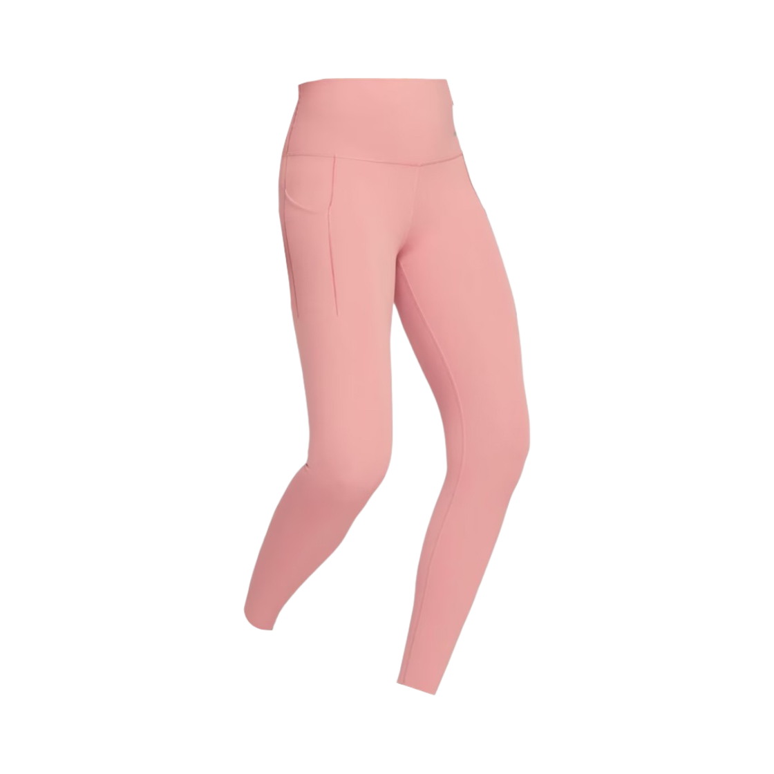 DQ5997-618 (W) Nike Universa Medium Support High-Waisted Pockets Leggings Red Stardust -Asia