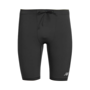 New Balance Sleek Pocket 9 Inch Half Tights Black