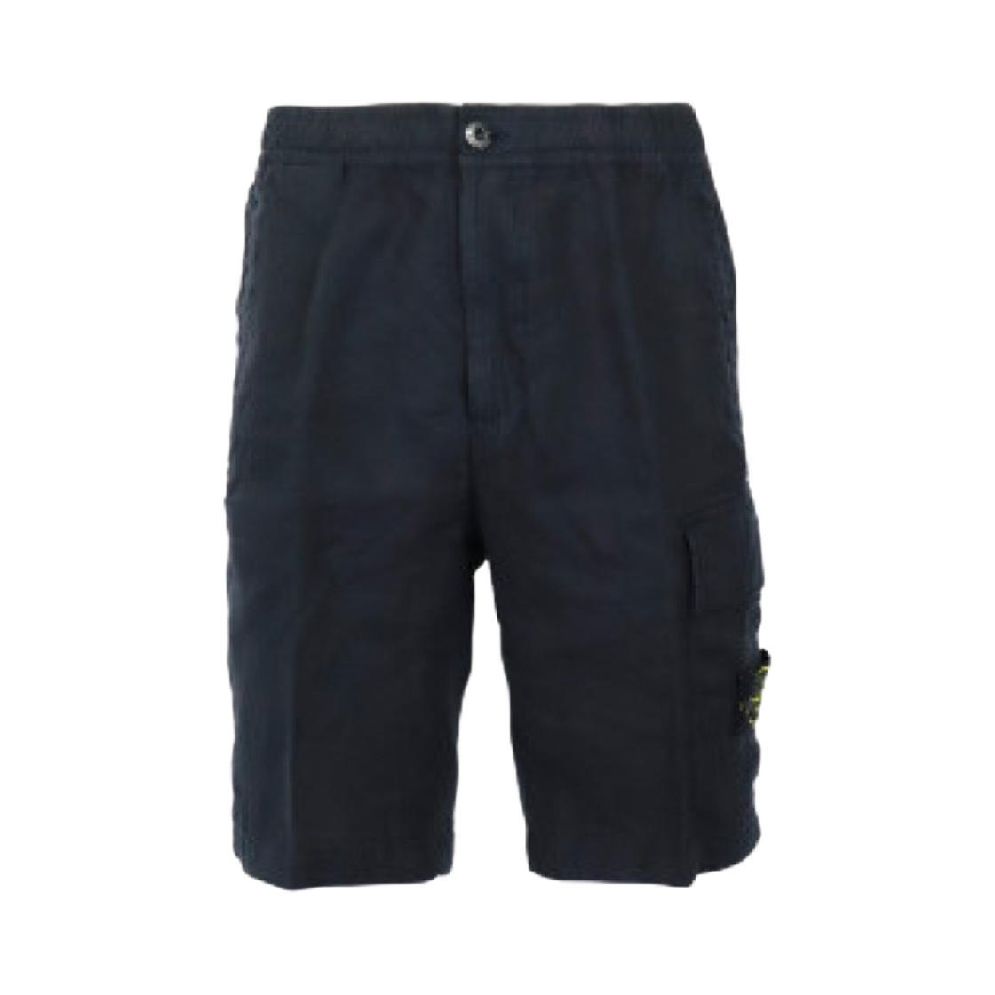 7415L1201-V0020 Stone Island L1201 Linen Bermuda Shorts Navy Blue - 21SS