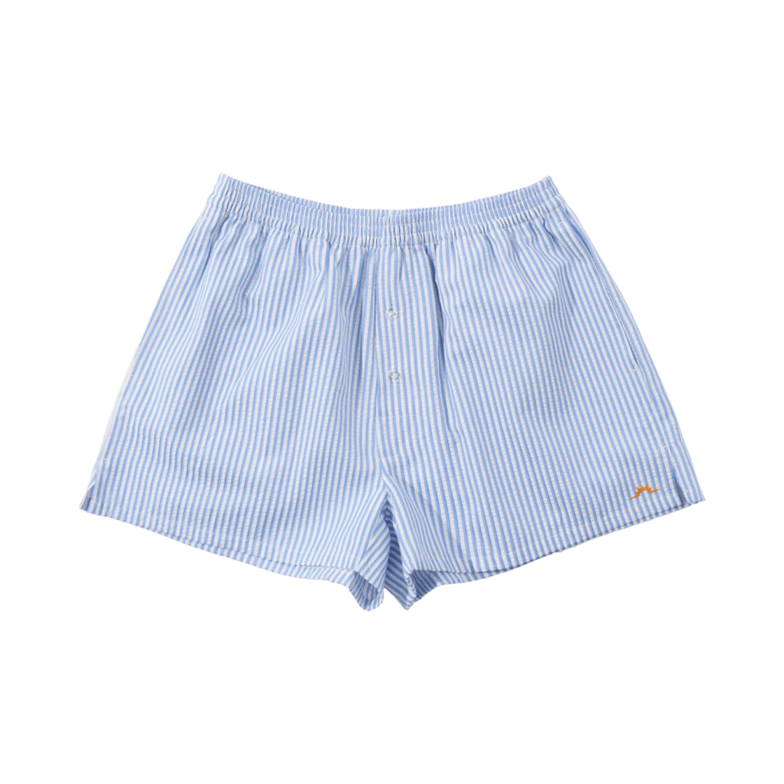 헬로선라이즈 복서 반바지(W) 스카이 블루(Hello Sunrise Boxer Shorts(W) Sky Blue)