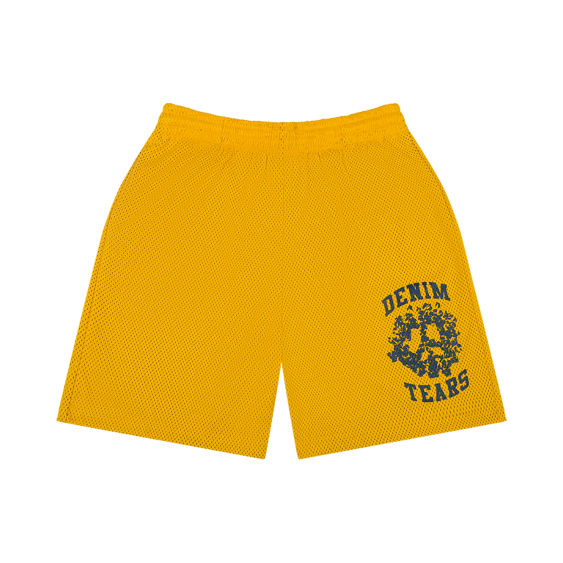 - Denim Tears Denim University Mesh Shorts Yellow