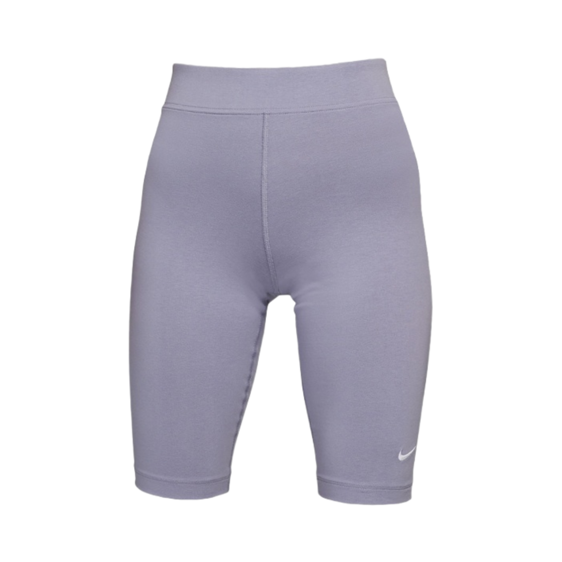 (W) 나이키 NSW 에센셜 하이 웨이스트 니 렝스 바이커 쇼츠((W) Nike NSW Essentials High Waisted Knee Length Biker Shorts) - 1