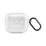 Casetify x IAB Studio Single White Logo AirPods 3rd Gen Case Clear