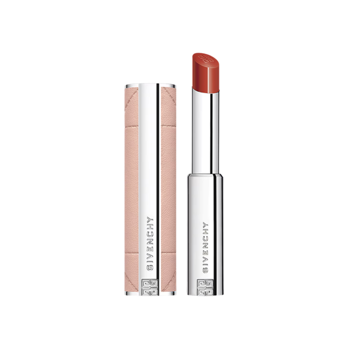 - Givenchy Rose Perfecto Shine Serum Lipstick 332 Iconic Red