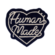 Human Made Heart Rug Small Navy