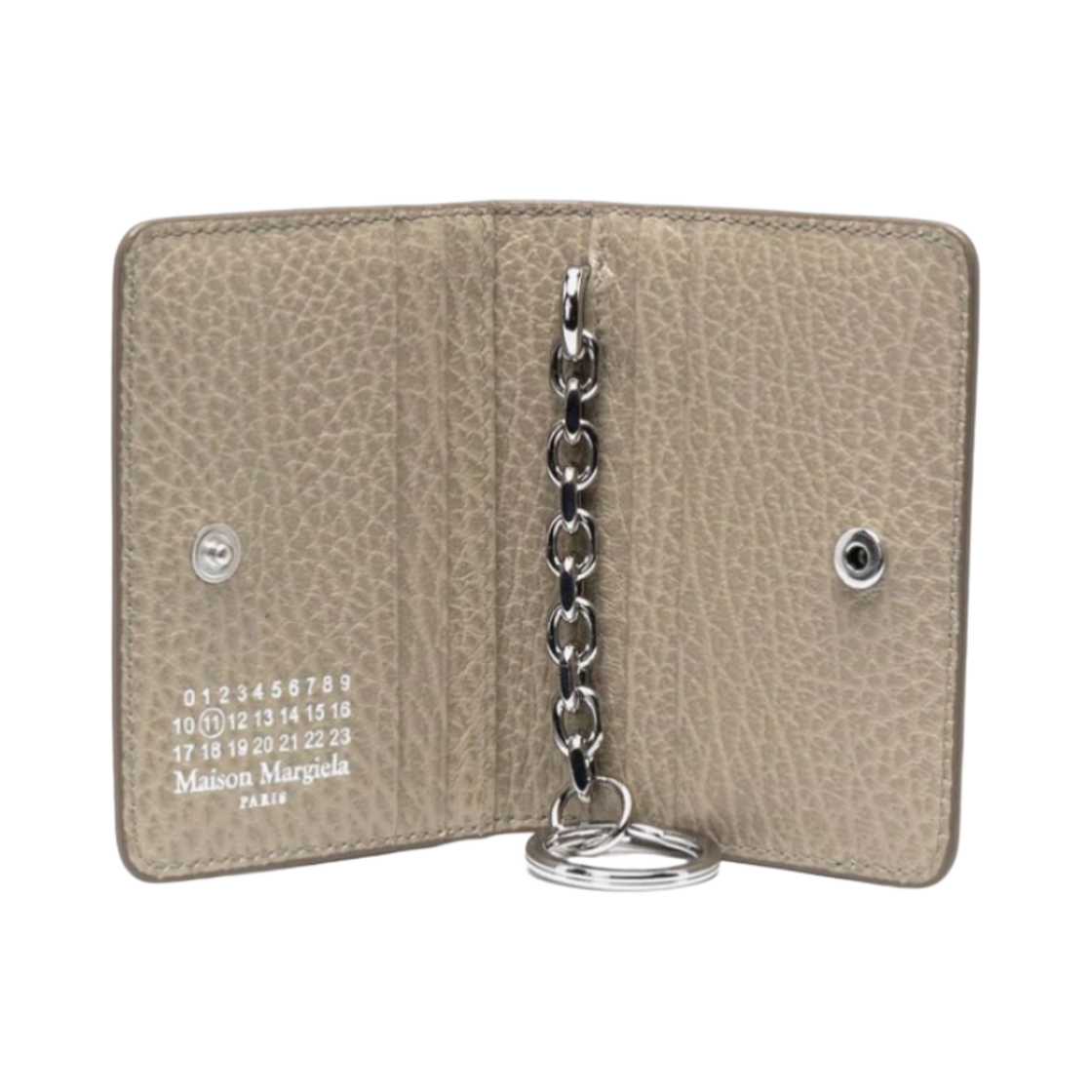 S56UI0128P4455T7002 Maison Margiela Keyring Wallet Bleach - #2