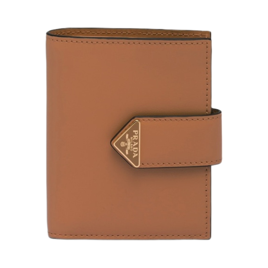 프라다 스몰 레더 월렛 꼬냑(Prada Small Leather Wallet Cognac) - 1