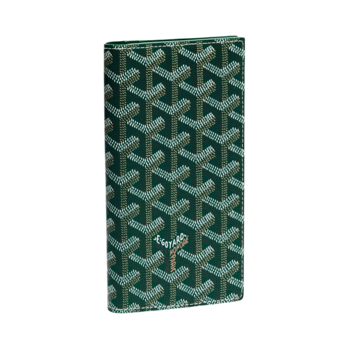 APMROCH2-09 Goyard Saint Roch Wallet Green - 대표 이미지 #1