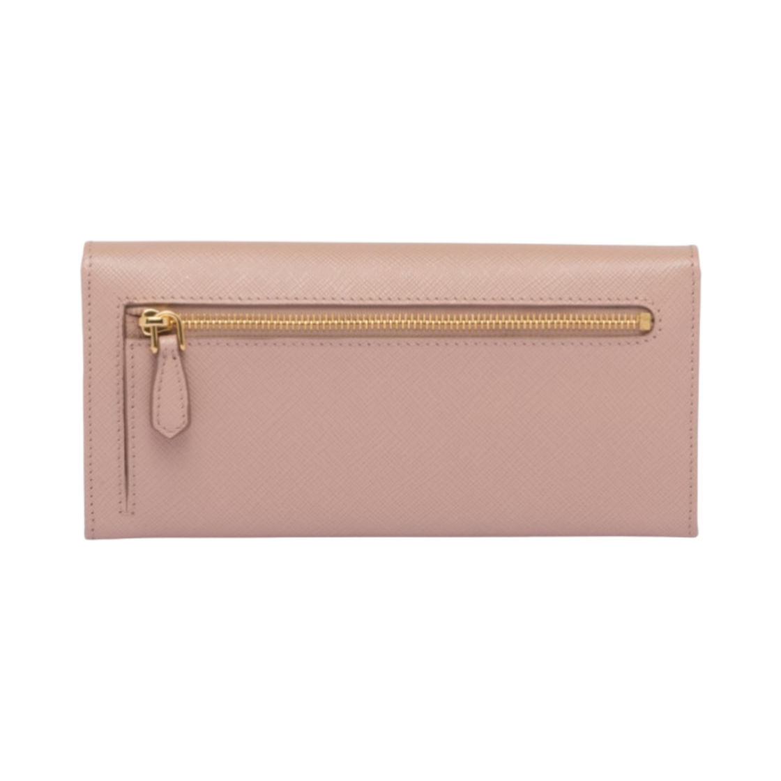 프라다 라지 사피아노 레더 월렛 파우더 핑크 파이어리 레드(Prada Large Saffiano Leather Wallet Powder Pink Fiery Red) - 2