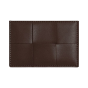 Bottega Veneta Cassette Credit Card Case Light Brown