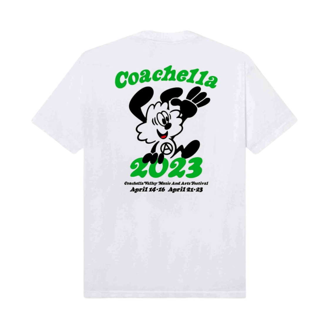 베르디 x 코첼라 걸스 돈 크라이 빅 티셔츠 화이트(Verdy x Coachella Girls Don't Cry Vick T-Shirt White) - 2