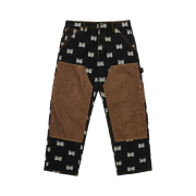Palace x Needles Double Knee Pant Black - 24FW