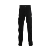 C.P. Company Stretch Sateen Cargo Pants Ergonomic Fit Black - 22FW