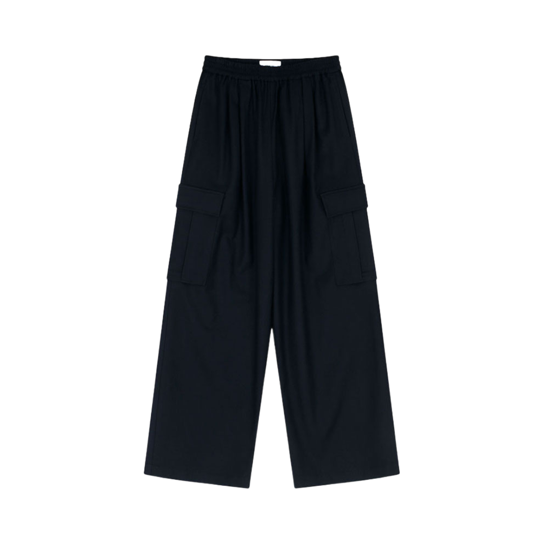 243-2602-30 VIS A VIS Wool Cargo Easy Pants Navy