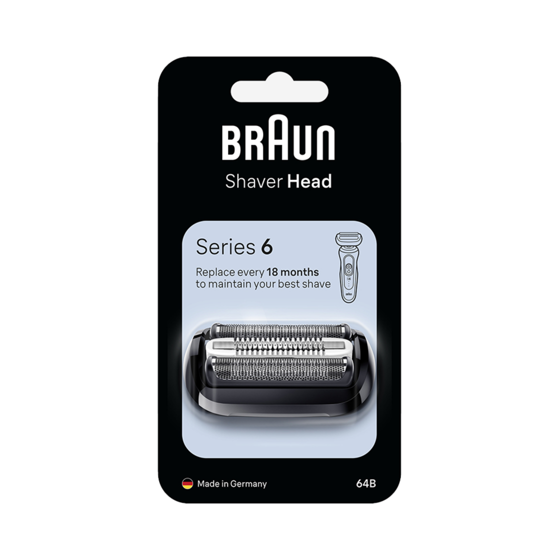 브라운 시리즈6 전용 날망 64B(Braun New Series 6 Shaver Head 64B)