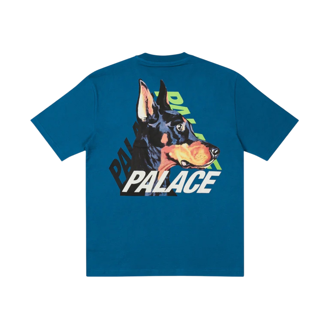 - Palace P-3-K-9 T-Shirt Blue - 22SS